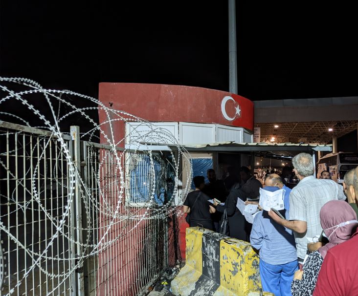 Looks Like Guantanamo Bay? Just the Covid PCR Test Clearance by Iraq-Turkey Border