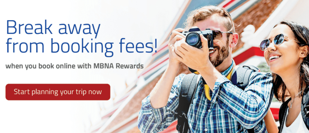 MBNA Travel - Redeeming MBNA Points for Travel