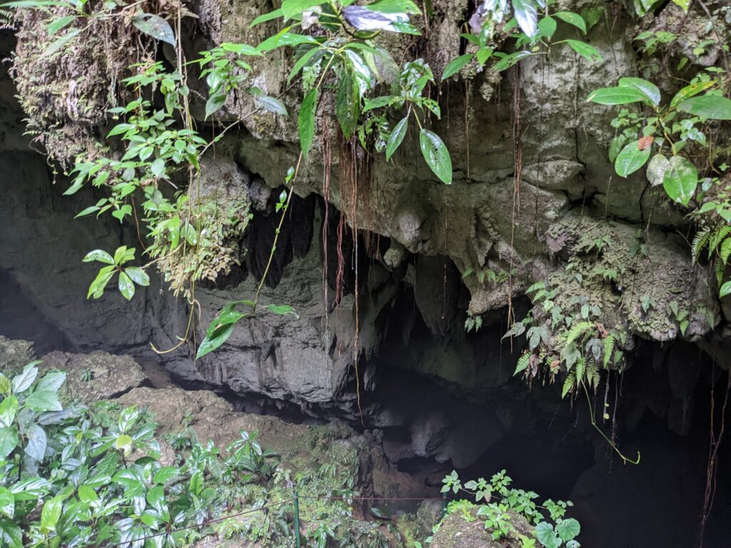 St. Herman's Blue Hole National Cave Entry, Belize