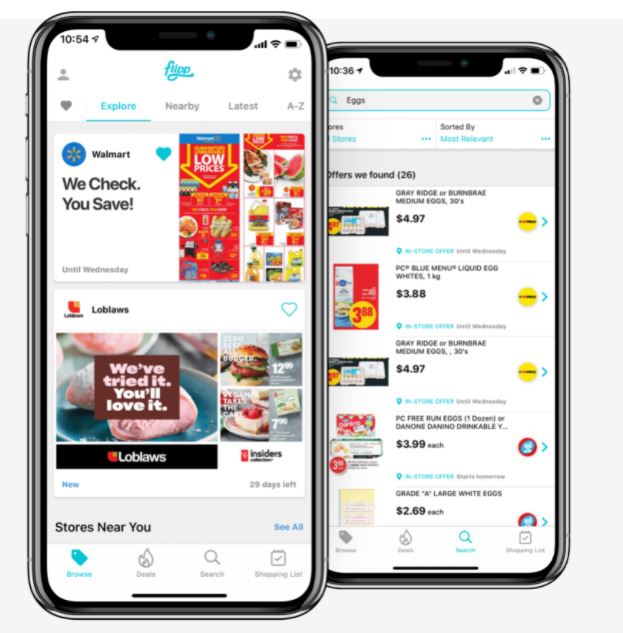 Flipp App for digital flyer - Best grocery app 