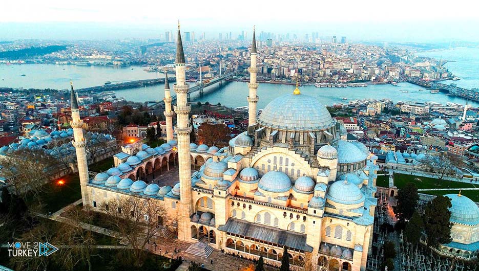  Suleymaniye Mosque Ariel View, Istanbul, Photo By Move2Turkey.com