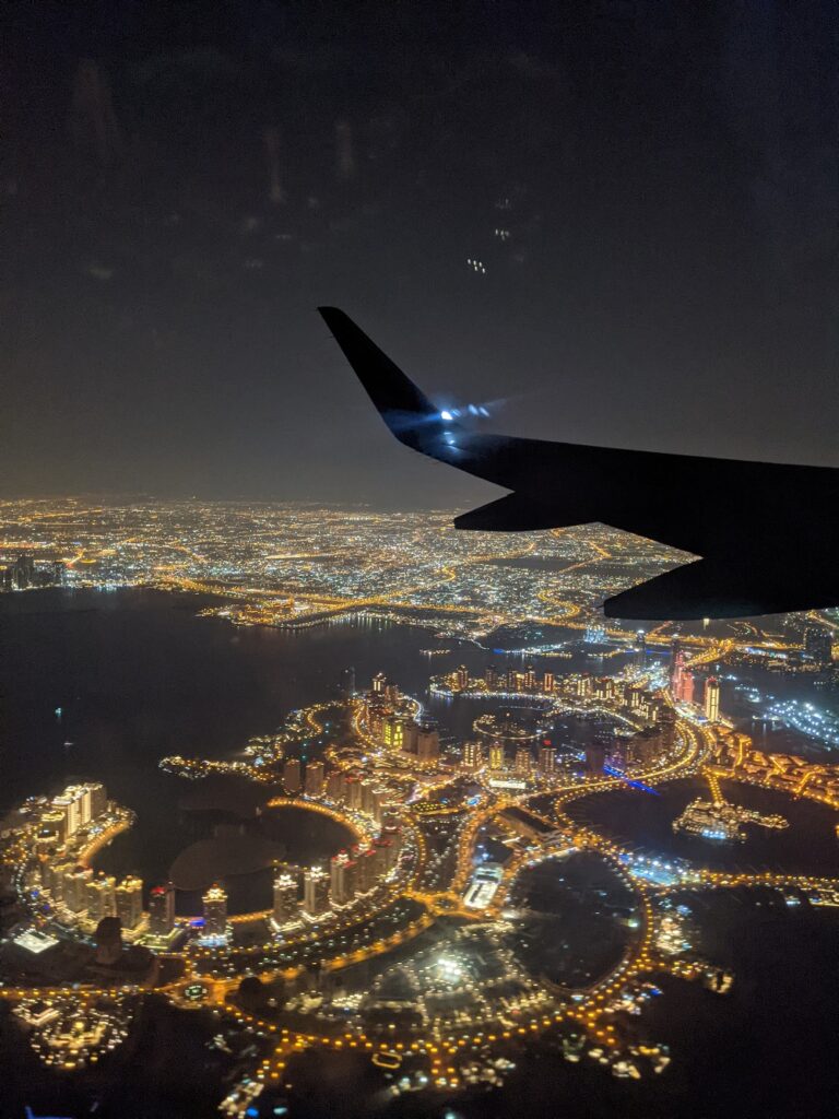 Top View - Qatar from the Sky