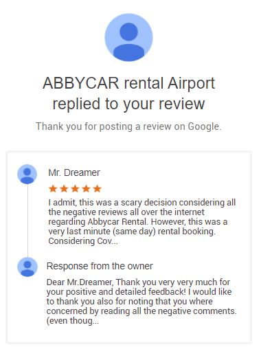 My Review of Abbycar Rental in Athens, Greece