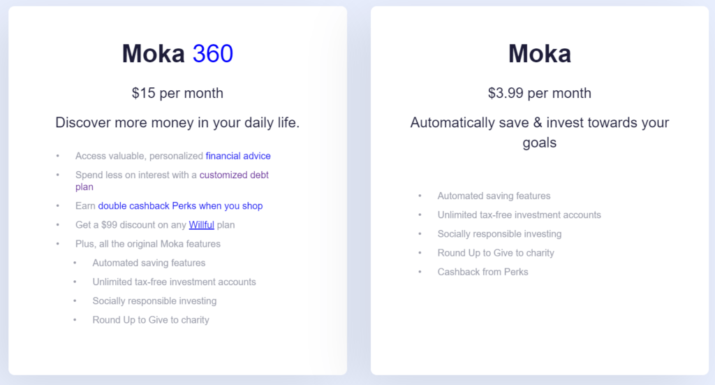 Moka App Plans - How much does Moka cost