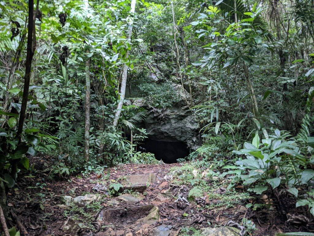 St. Herman's Blue Home Cave's Exit, Belize