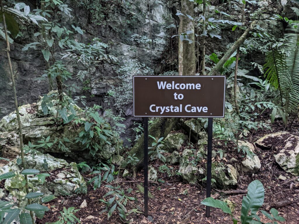 Finally Arrived at Crystal Cave Entrance, Belize