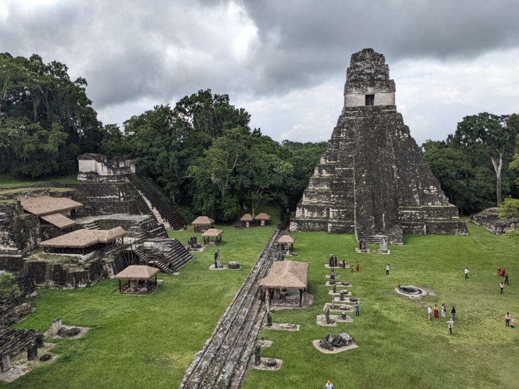 Amazing Main Temple IV Tikal, Guatemala