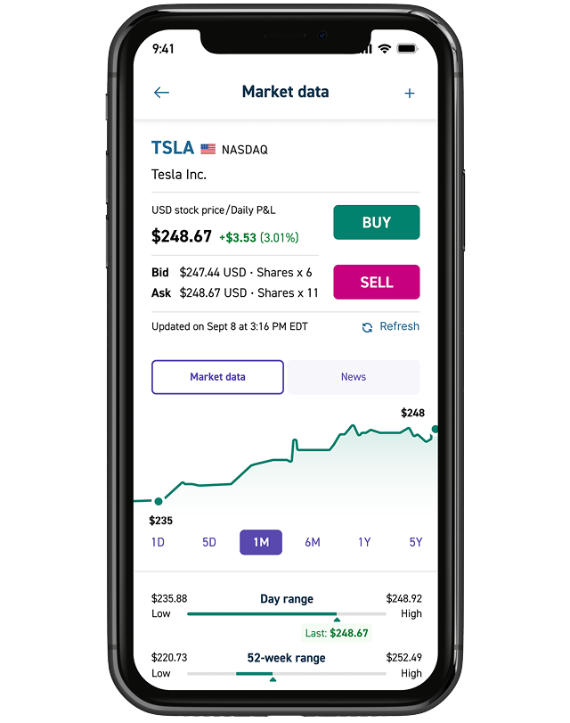 Qtrade Review (2026): Canada's No‑Fee Broker - Features, Pricing, Security, and Comparisons 2 Qtrade Mobile app